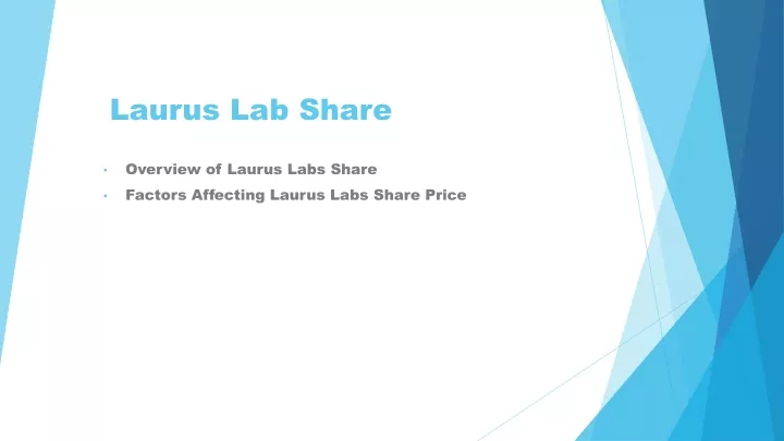 laurus lab share