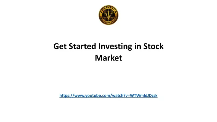 get started investing in stock market