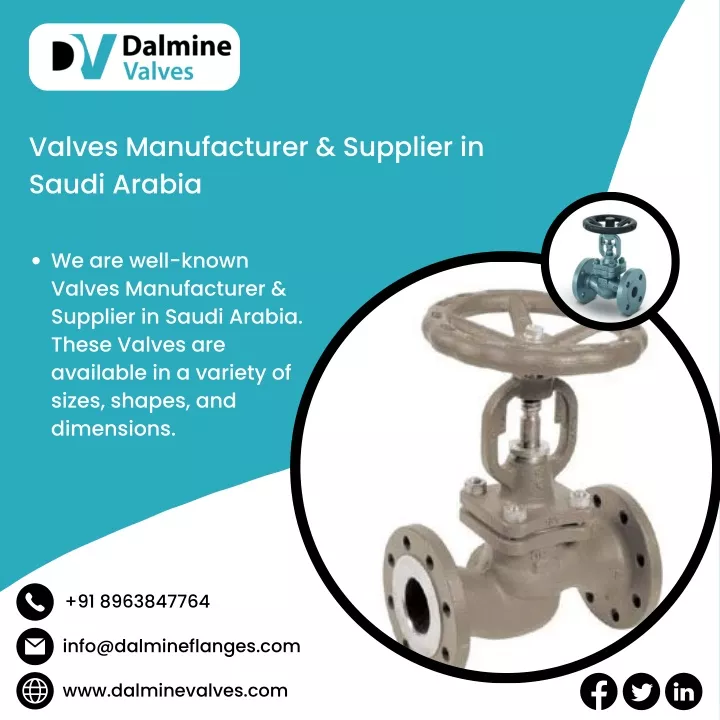 valves manufacturer supplier in saudi arabia
