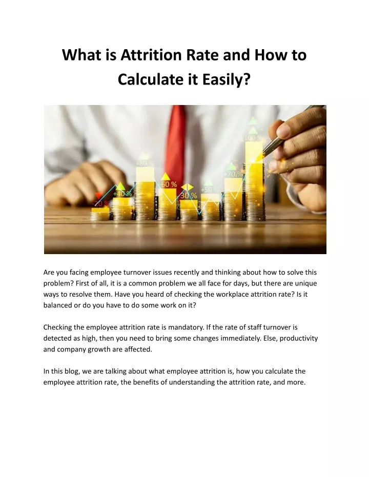 what is attrition rate and how to calculate