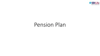 pension plan