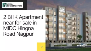 2 BHK Apartment  near for sale in MIDC Hingna Road Nagpurr