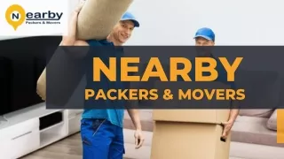 Nearby packers and movers