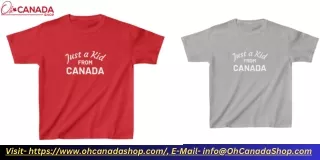 How Can Your Child's T-Shirt Be Styled In The Most Fashionable Way  OhCanadaShop