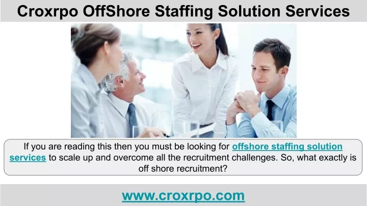 croxrpo offshore staffing solution services