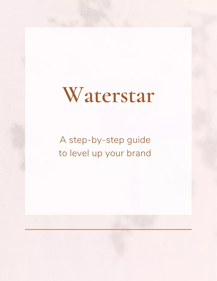 waterstar