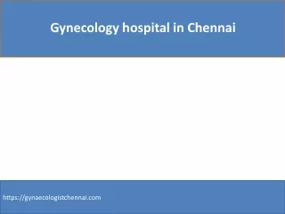 gynecology hospital in chennai