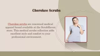Cherokee Scrubs