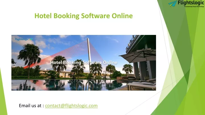 hotel booking software online