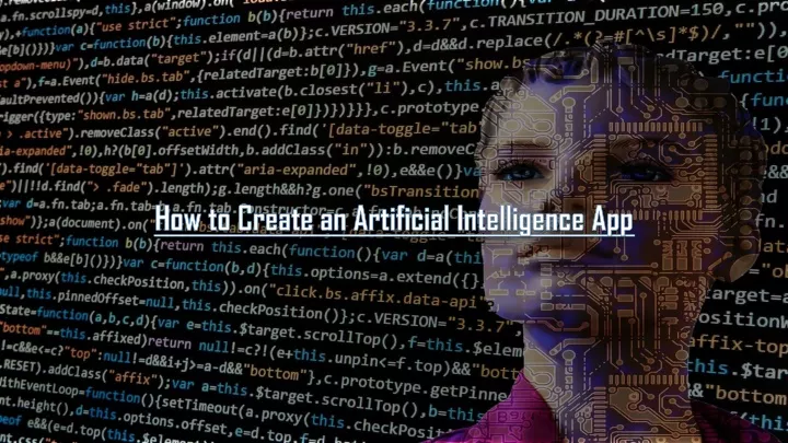 how to create an artificial intelligence app