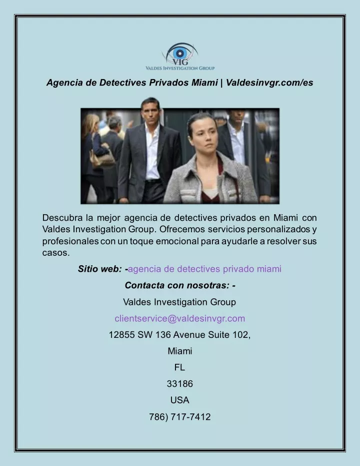 agencia de detectives privados miami valdesinvgr