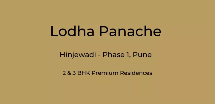 lodha panache