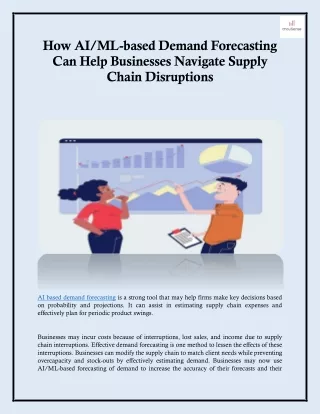 how ai ml based demand forecasting can help