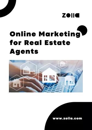 Online Marketing for Real Estate Agents - Zoiia
