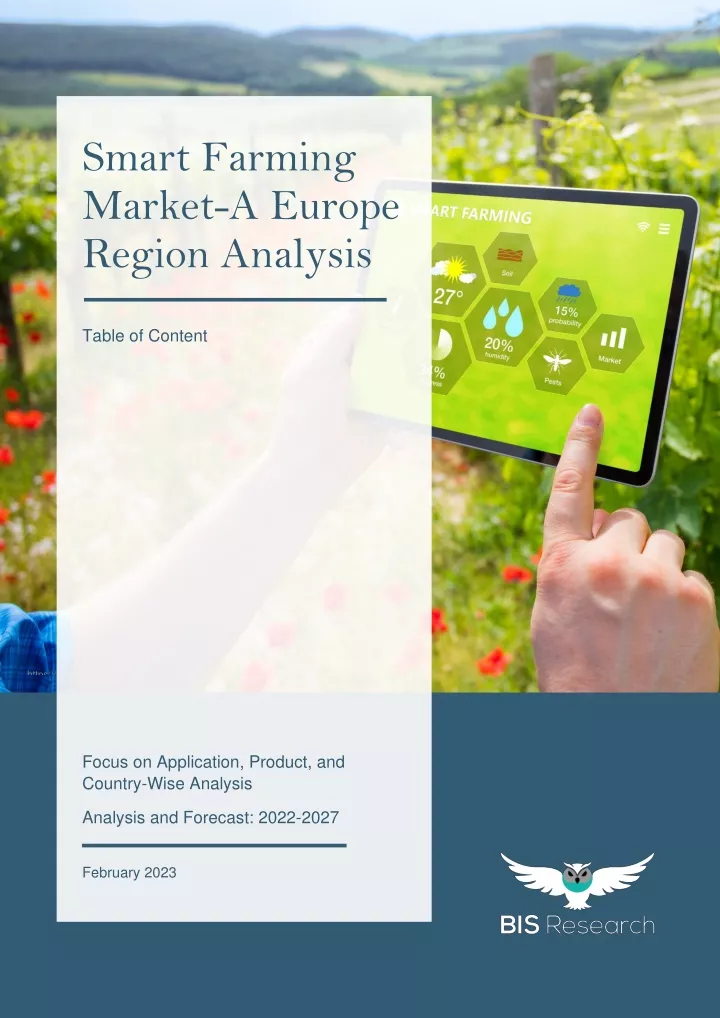 smart farming market a europe region analysis