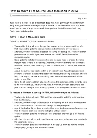 how to move ftm source on a macbook in 2023