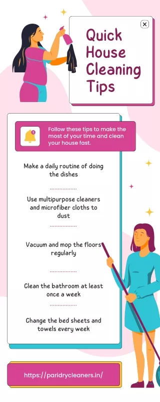 Quick House Cleaning Tips