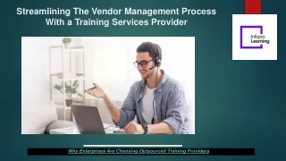 Streamlining the vendor management process with a Training Services Provider