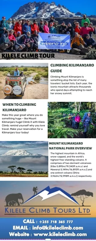 Mount Kilimanjaro Tour with Kileleclimb (1)