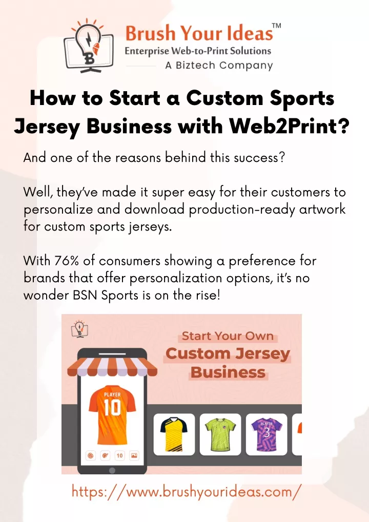 how to start a custom sports jersey business with