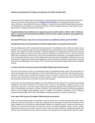 database security market set to witness an uptick