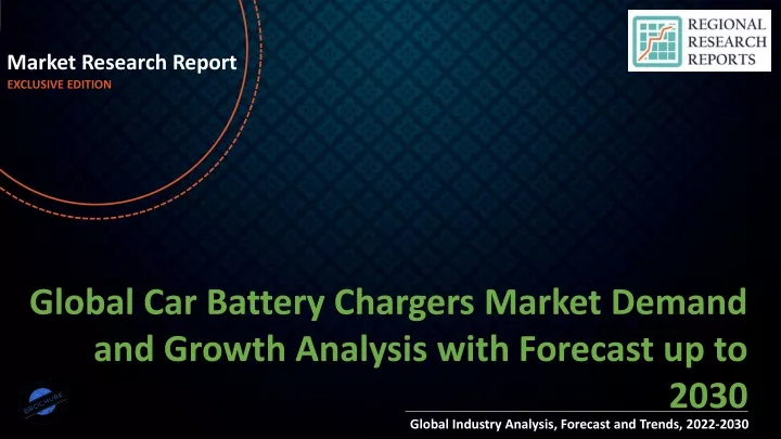 market research report exclusive edition