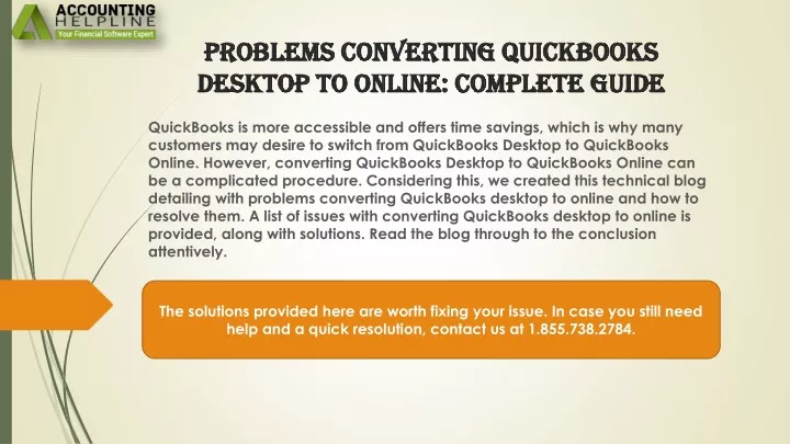 problems converting quickbooks desktop to online complete guide