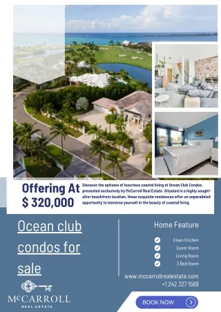 Ocean club condos for sale