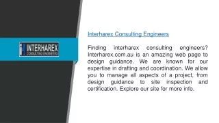 interharex consulting engineers finding