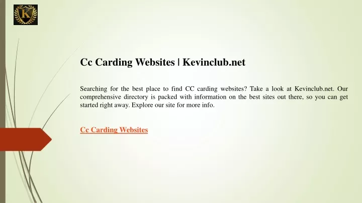 cc carding websites kevinclub net searching