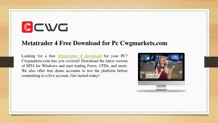 metatrader 4 free download for pc cwgmarkets com