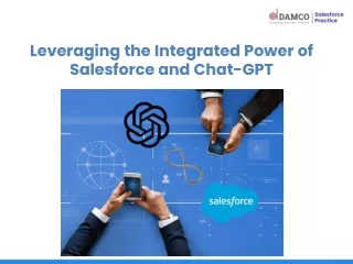 leveraging the integrated power of salesforce and chat gpt