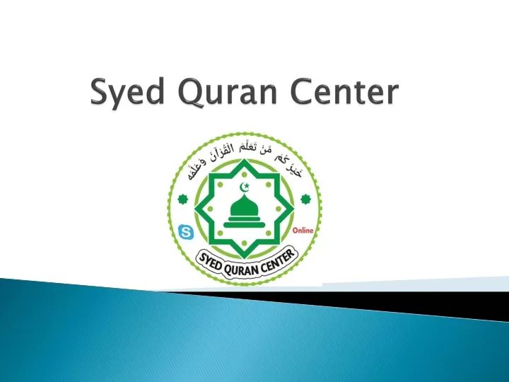 syed quran center