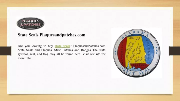 state seals plaquesandpatches com