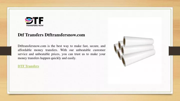 dtf transfers dtftransfersnow com