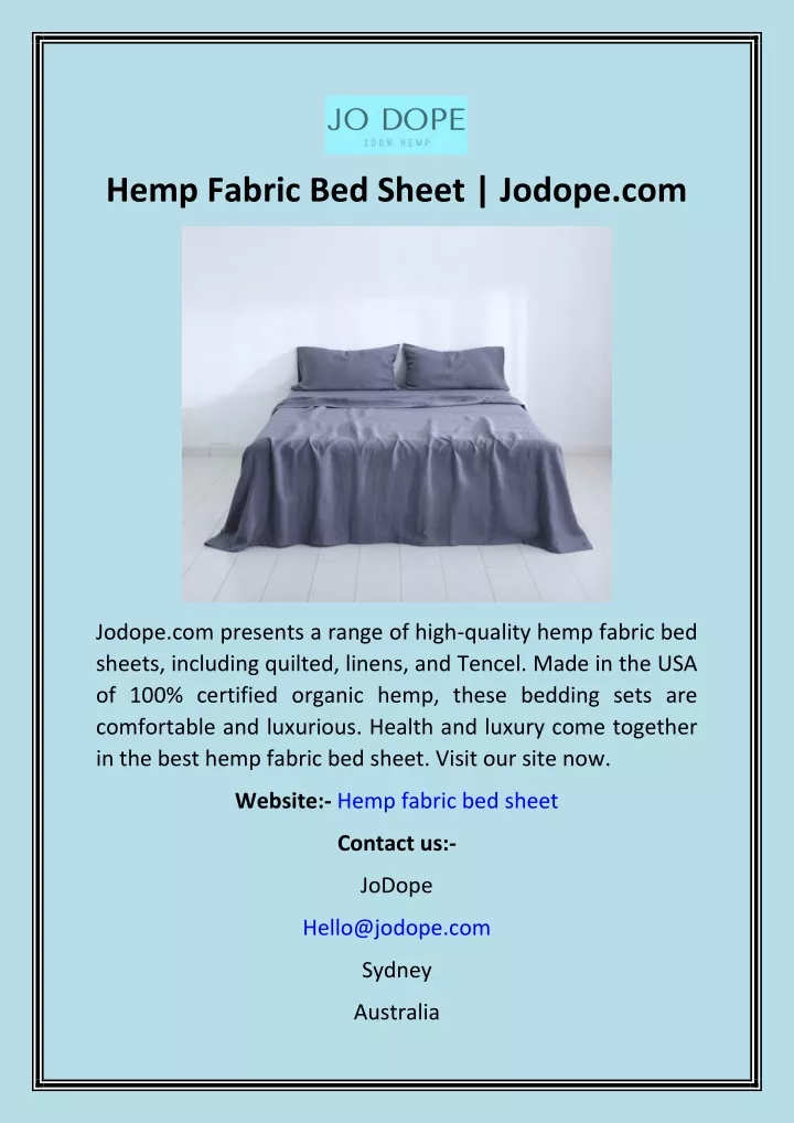 hemp fabric bed sheet jodope com