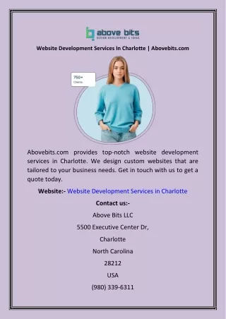 Website Development Services In Charlotte Abovebits