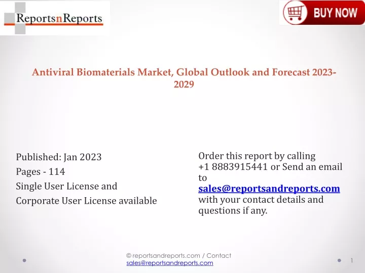 antiviral biomaterials market global outlook and forecast 2023 2029