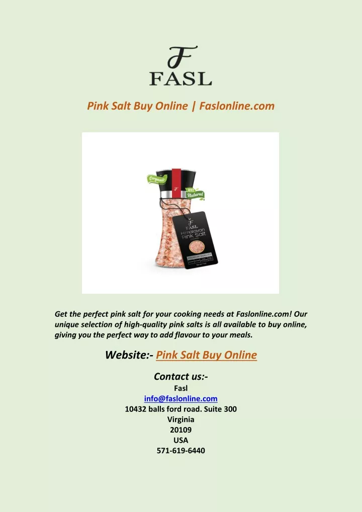 pink salt buy online faslonline com