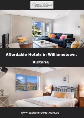 Affordable Hotels in Williamstown, Victoria