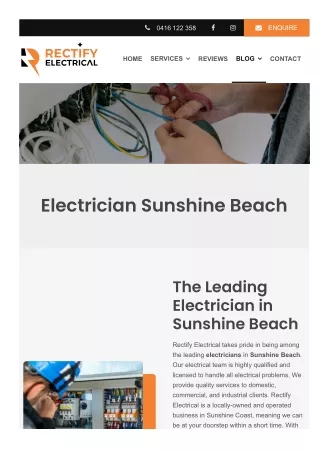 Electrician Sunshine Beach