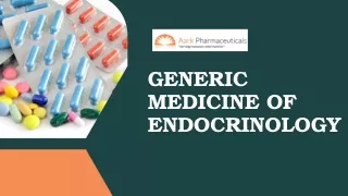 Generic Medicine of Endocrinology - Aark Pharma