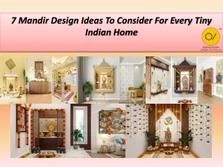 7 Mandir Design Ideas To Consider For Every Tiny Indian Home