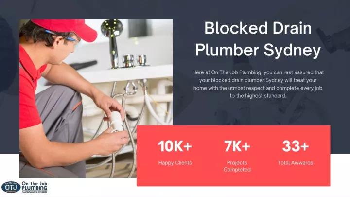 blocked drain plumber sydney