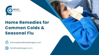 Home Remedies for Common Colds and Seasonal Flu (1)