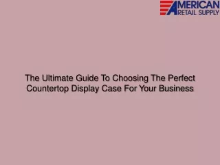 the ultimate guide to choosing the perfect