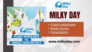 Separate Cream from Milk USA - Milkyday