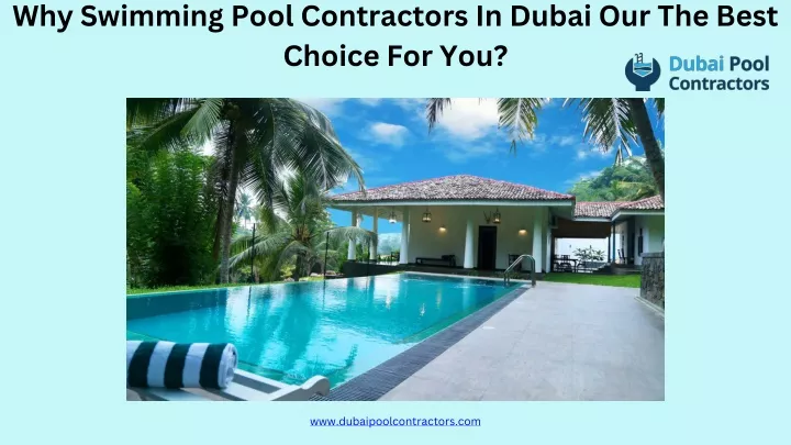why swimming pool contractors in dubai