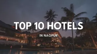 Top 10 Hotels in Nagpur (2)