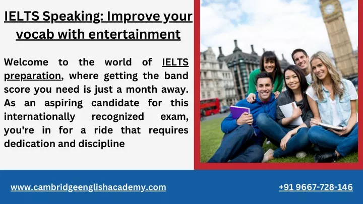 ielts speaking improve your vocab with